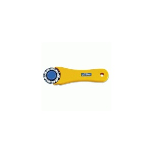 Cutter rotativ pentru taiere ondulata OLFA WAC-2 Japonia, lama 45 mm Wave - Img 2