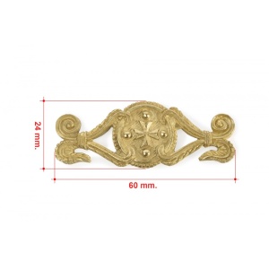 Decoratiune din alama pentru navomodelism / hobby, Amati Italia - Img 2