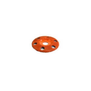 Disc sculptura lemn SABURR - 4" PLAT CU GAURI VENTILARE. - Img 4