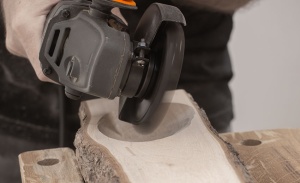 Disc sculptura, razuire si finisare in lemn TURBO Scraper Arbortech, - Img 8