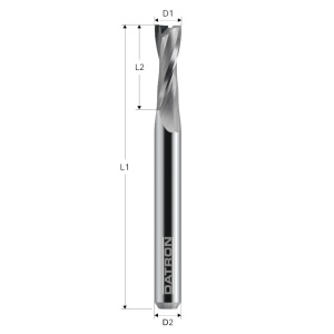 Freza cu 2 caneluri, Datron 0068870, 10.0x22x10.0mm - Img 5
