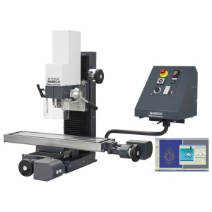 Freza WABECO CNC CC-F1410 LF BASIC cu ghidaje liniare si soft NCCAD BASIC - Img 2