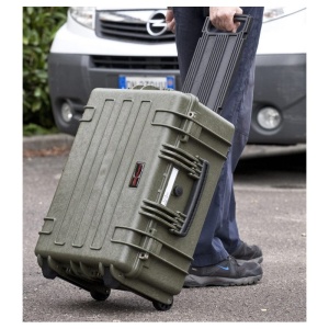 Geanta/ Valiza protectie cu burete pretaiat, cu roti si maner telescopic, 5326, 627 x 475 x 292 mm, Explorer cases - Img 16