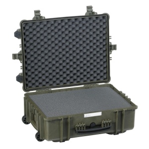 Geanta/ Valiza protectie cu burete pretaiat, roti si maner telescopic, 5823, 670 x 510 x 262 mm, Explorer cases - Img 2