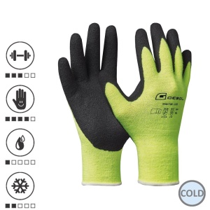 Gebol 709224, Manusi de protectie Winter Lite, din acril si elastan, acoperire din spuma de nitril cu finisaj nisipos, uz profesional, marimea 11/XXL