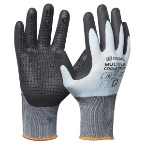 Gebol 709375_T, Manusi de protectie Multi Flex Cool and Touch, din nylon si spandex, acoperire din spuma de nitril, uz profesional, marimea 7/S - Img 2