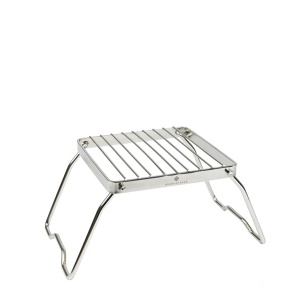 Gratar pliabil pentru foc de tabara Stabilotherm BBQ Grid Small din otel inoxidabil - Img 3