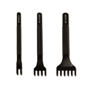 HOB 88045 Set dalti perforare pielarie, 3mm - Img 2