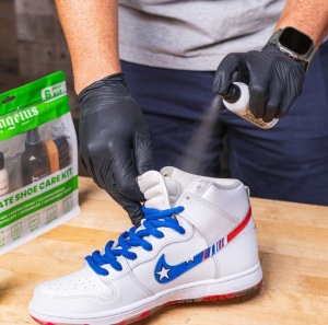 Kit complet pentru curatare, ingrijire si pastrare incaltaminte, Angelus - Img 4