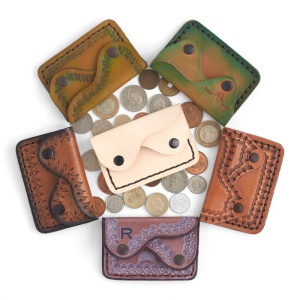 Kit poseta cu doua buzunare Tandy Leather - Img 8