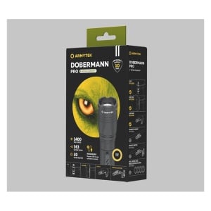 Lanterna tactica Armytek Dobermann Pro Magnet USB Warm 1400 lm - Img 8
