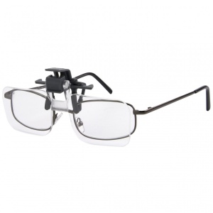 Lentile de marire Clip and Flip, +3 dioptrii de tip clip-on si flip-up, Carson - Img 8
