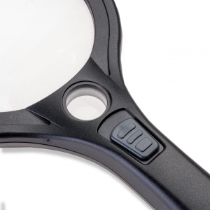 Lupa de mana Lume Series putere 2.5x/7x cu LED-uri COB, Carson - Img 5