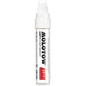 Marker reincarcabil pentru vopsea pielarie, MOLOTOW 611EM, varf de 15 mm - Img 2