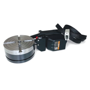 Masa rotativa cu pregatire CNC cu motot pas cu pas 36V, freze Sherline - Img 4
