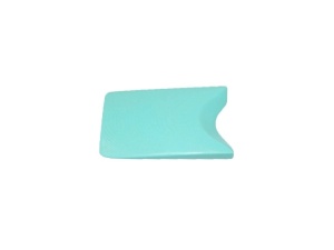 Material compozit pentru maner cutit G10 - 9.5 mm, Tiffany Blue