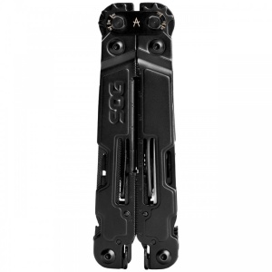 Multitool SOG PowerAccess Deluxe Black, 21 functii, Compound Leverage, kit 12 biti si husa nylon - Img 6