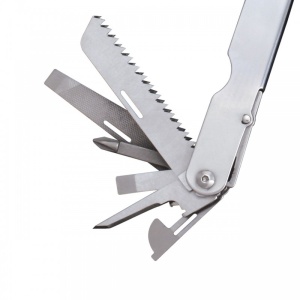 Multitool SOG PowerLock V-Cutter cu husa din nylon, 18 functii, otel inoxidabil 420, Compound Leverage - Img 4