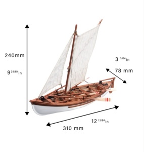 Navomodel barca de pescuit Whaling Ship Providence , scara1:25 - Artesania Latina - Img 3