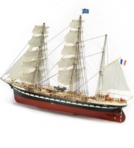 Navomodel Nava franceza de antrenament Belem, scara 1:75 - Artesania Latina - Img 4