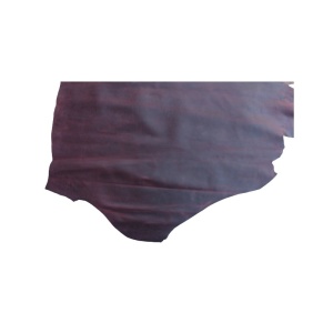 O57 Piele vegetala, tip pull-up, tabacita cu crom, visiniu, cu grosimea de 1.2-1.4 mm - Img 3