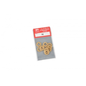 Ornament din alama tip M pentru navomodle / hobby, Amati Italia - Img 3