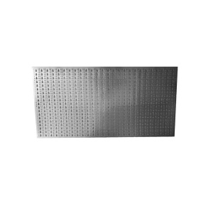 Panou perforat orizontal din INOX, 1000x500mm cu set 40 carlige metalice - Img 8