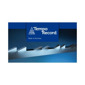Panze traforaj cu dinti dubli Niqua TEMPO RECORD blue 13cm set 12 panze - Img 3