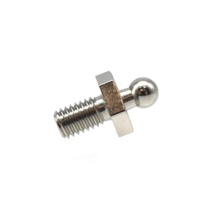 Parte inferioara surub nichelat M5 x 8 mm pentru sisteme de fixare LOXX