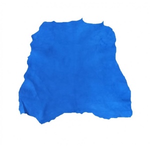 Piele Camoscio Azure pentru Proiecte Mici - Piele Naturala (cod CAM 10) - Img 2
