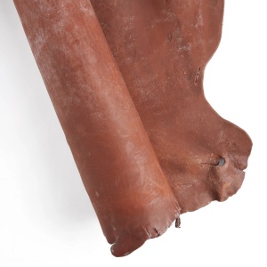 Piele tabacita cu ulei pentru harnasamente, Tandy Leather