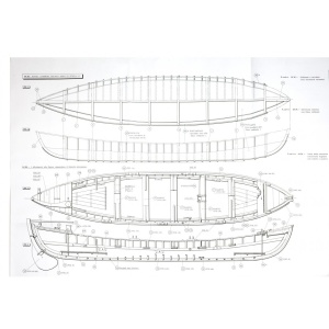 Planuri constructie navomodel Amati Baleniera tip New Bedford - Img 2