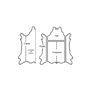 Poale piele tabacita vegetal 1.4-1.6mm grosime - Img 3