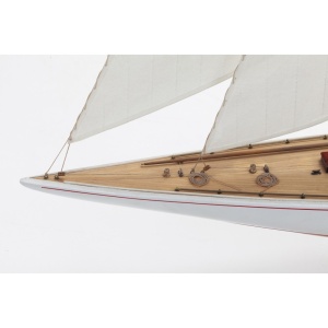 RAINBOW - J Class Yacht - 1934 - US Defender, Scara 1:80, Navomodel Amati, Set scule incluse - Img 6