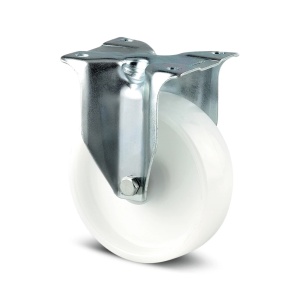 Roata fixa pentru carucior, din poliamida, 160 mm, 350 kg