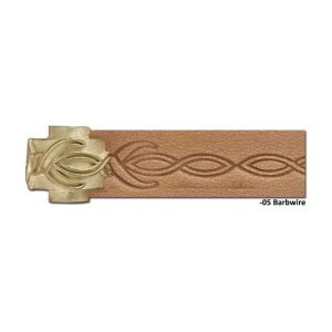 Rola scula cu rola embosat pielarie Crafttool Pro - Img 4