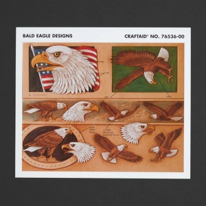 Sablon pielarie "Vultur american" - Tandy Leather