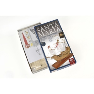 Santa Maria - 1492 Nava amiral al lui Columb, Navomodel Amati, Scara 1:65, Lungime 54cm