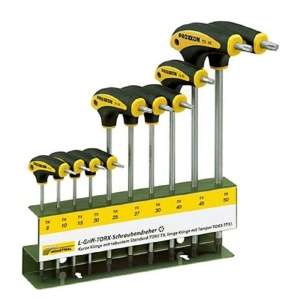 Set 10 surubelnite cu maner in “L”, Proxxon 22652, TORX - Img 2