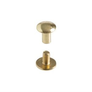 Set 10 suruburi pentru pielarie 6mm. Tandy Leather