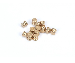 Set 2 cabestane verticale din alama, 4.5mm, Amati