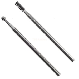 Set 2 freze din Tungsten-Carbid, Proxxon 28750 - Img 2