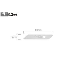Set 5 lame de precizie multifunctionale OLFA TSB-1 - Img 2