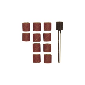 Set ax si 10 tamburi din corindon pentru slefuire, 10mm, GR150, Proxxon 28980 - Img 2
