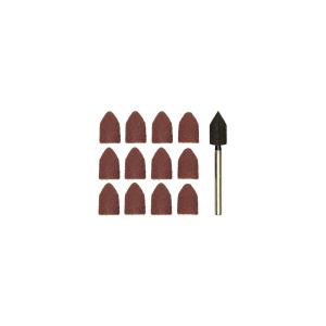 Set ax si tamburi conici, din corindon, 9x13mm, GR80 si GR150 , Proxxon 28987 - Img 7