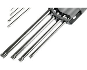 Set chei torx WGB TX10-TX50, 9 piese, crom-vanadiu - Img 3
