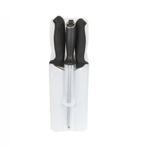 Set cutite de macelarit si masat rotund profesional, Morakniv - Img 3