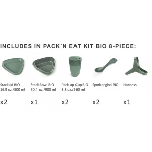 Set Pack´n Eat BIO 2 persoane, LIGHT MY FIRE - Img 11