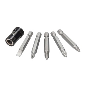 SKIL 2610S00915 set de 5 biti de insurubare + un adaptor magnetic - Img 3