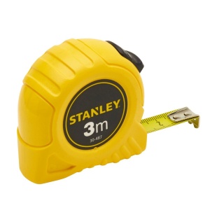 Stanley 0-30-487, ruleta clasica 3m, protectie Tylon, tru-zero, 3m x 12.7mm, blister - Img 2